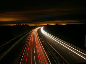 Highway Night Traffic Light Pixabay