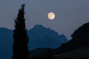 Moon Cyprus Mountains Pixabay