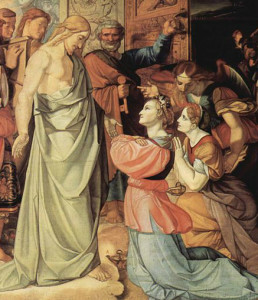 800px-Peter_von_Cornelius Wise Foolish Virgins WMC